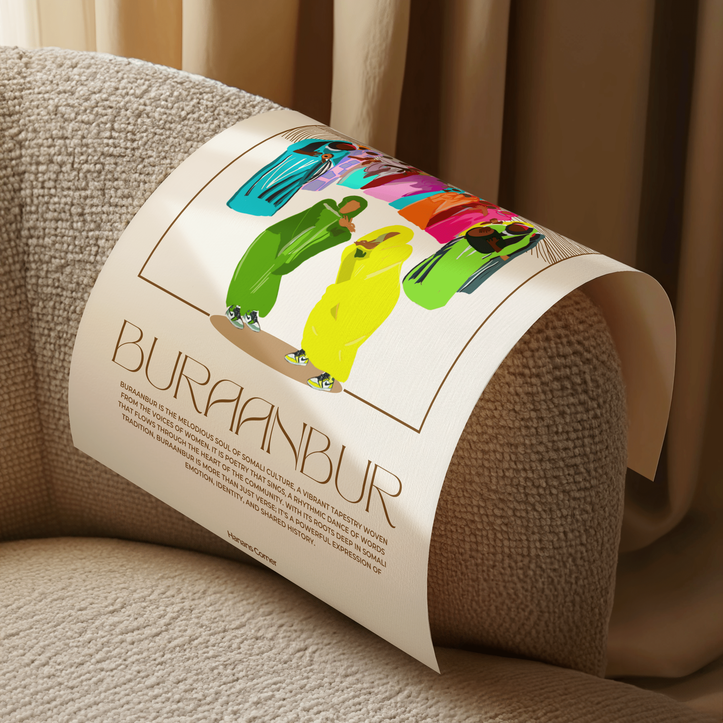 Buraanbur - Matte Vertical Posters